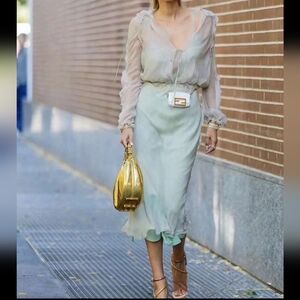 Slip dress and outer shell